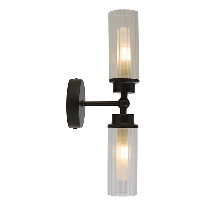 Searchlight - Wandlamp IMPERIAL 2xG9/33W/230V zwart