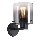 Searchlight - Wandlamp SWEDEN 1xE27/60W/230V zwart/gerookt