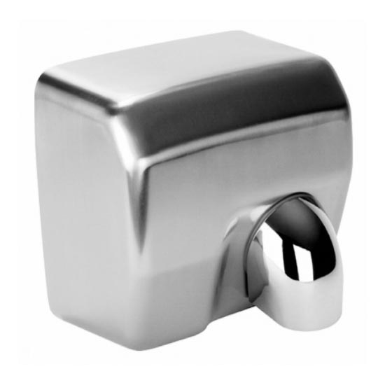 Sèche-mains 27x24 cm inox/argenté