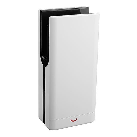 Sèche-mains 29,7x66,5 cm blanc