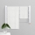 Sèche-serviettes électrique 65 W/230 V 60 x 43,2 cm IPX1 blanc