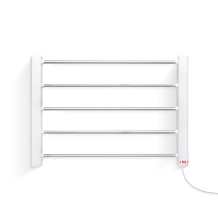 Sèche-serviettes électrique 65 W/230 V 60 x 43,2 cm IPX1 blanc