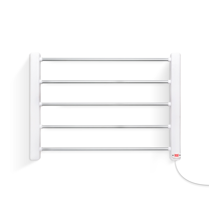 Sèche-serviettes électrique 65 W/230 V 60 x 43,2 cm IPX1 blanc