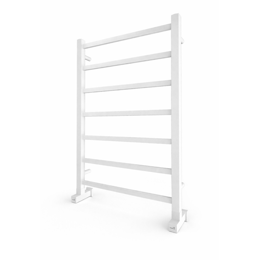 Sèche-serviettes en échelle INOX TOKIO 161W/230V 77x53 cm inox/blanc