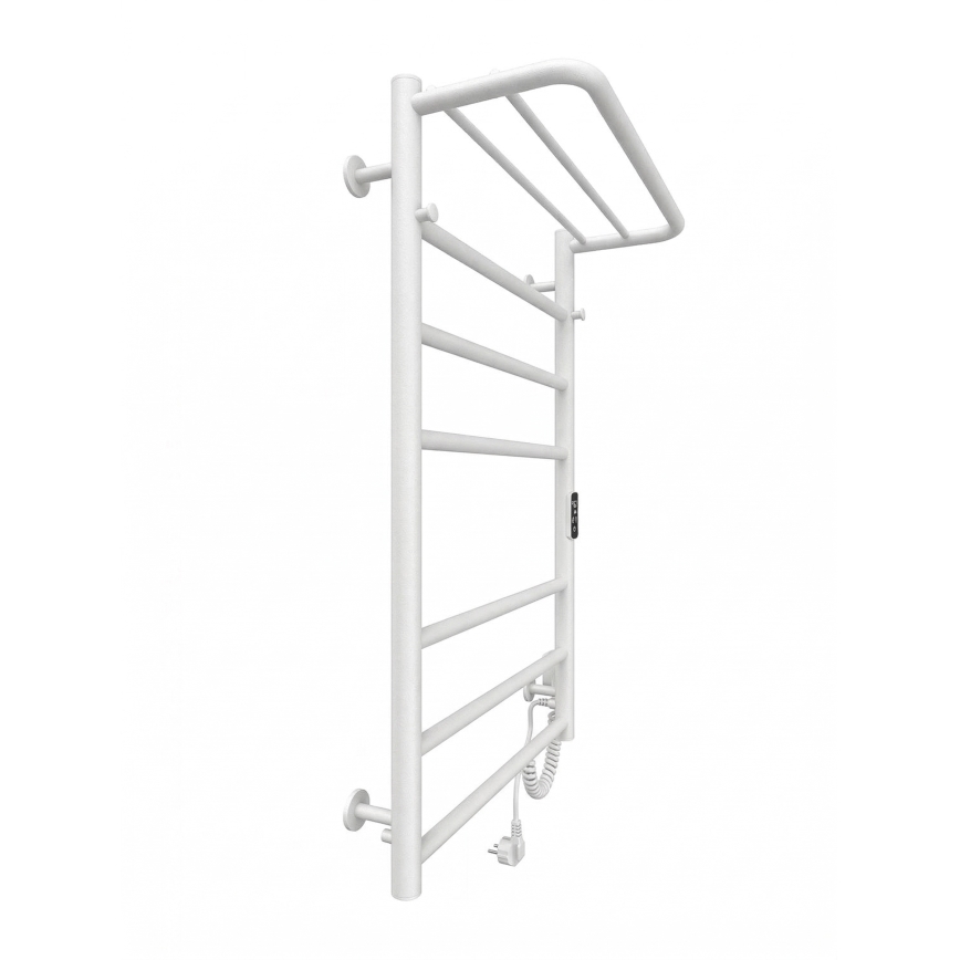 Sèche-serviettes en échelle pour salle de bains HOME 95W/230V 77x53 cm inox/blanc droit