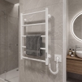 Sèche-serviettes pour salle de bains CLASSIC 65W/230V 66x42 cm inox/blanc, orientation droite