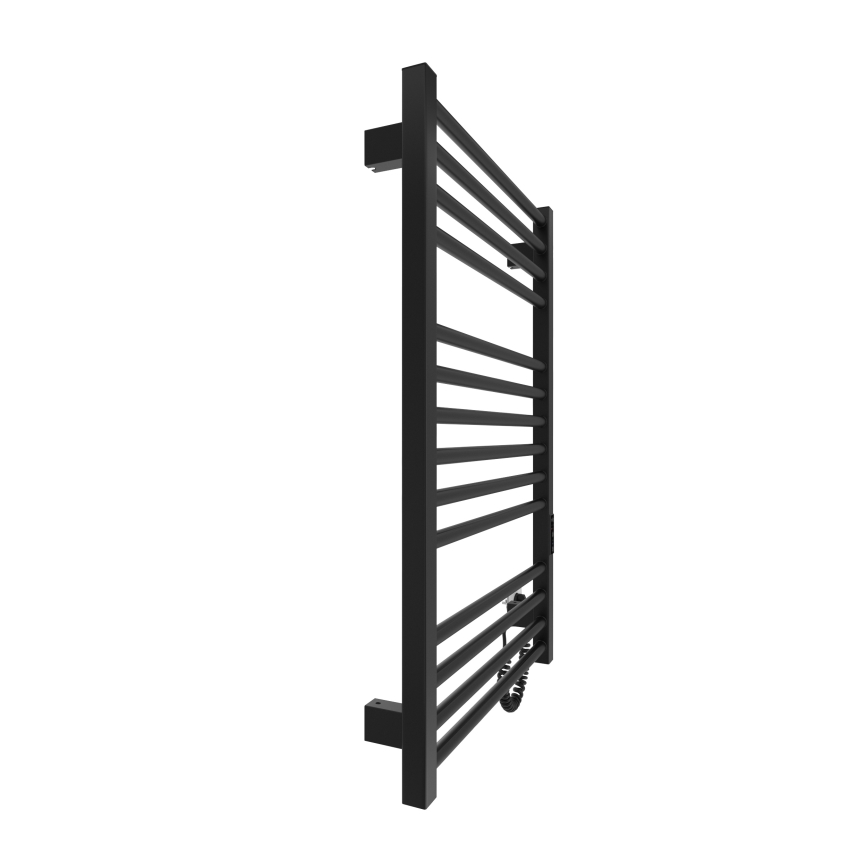 Sèche-serviettes pour salle de bains HF DERBY 170 W/230 V 77 x 53 cm noir IP44