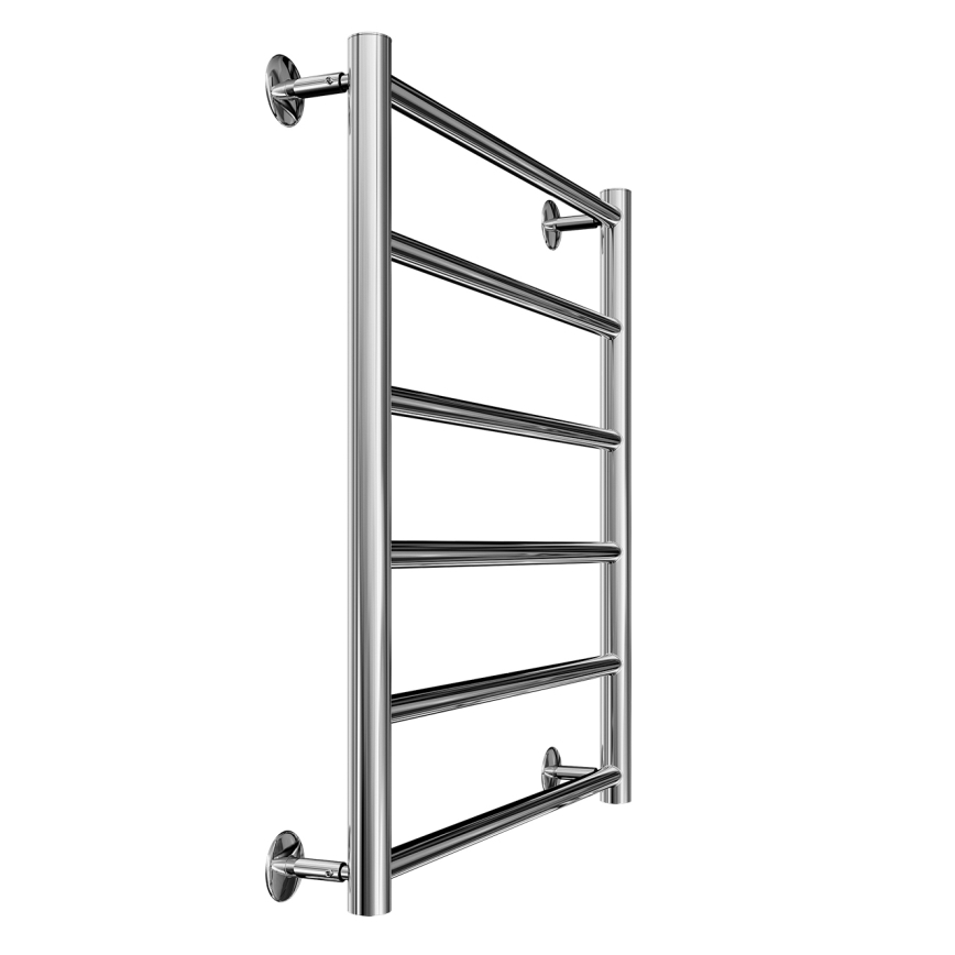 Sèche-serviettes pour salle de bains INOX FLAT 122W/230V 57x43 cm inox/chrome brillant