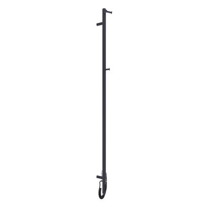 Sèche-serviettes RAY 35 W / 230 V 150 x 30 cm IP44 inox/anthracite