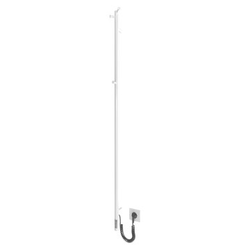 Sèche-serviettes RAY 35W/230V 150x30 cm IP44 inox/blanc