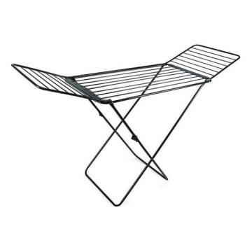 Séchoir à linge pliant TORO 177x93 cm noir