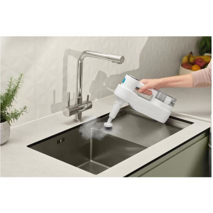 Sencor - Multifunctionele stoommop 2-in-1 1500W/230V IPX4 wit