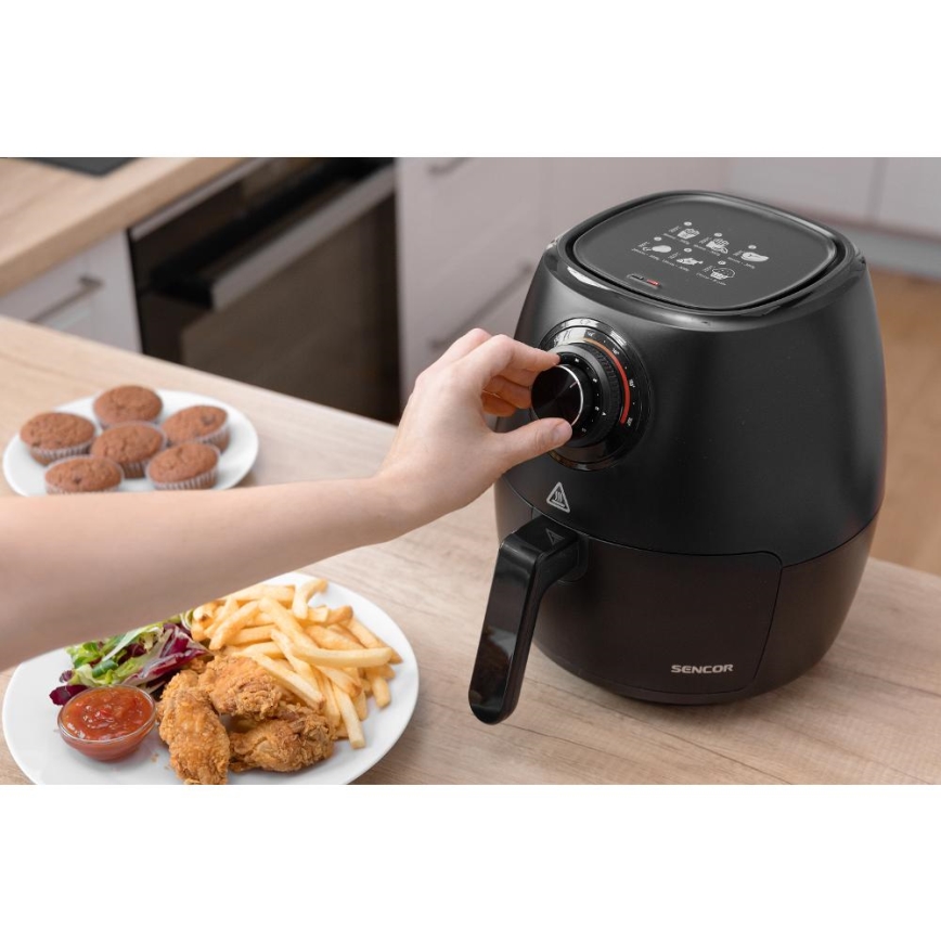 Sencor - Air fryer 3,5 l 1300W/230V zwart