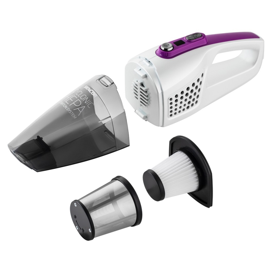 Sencor - Aspirateur à manche 2en1 110W/14,8V 2200 mAh blanc