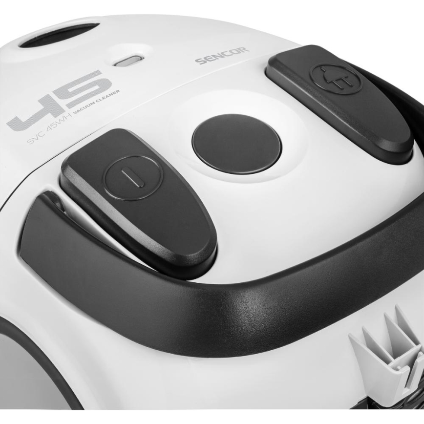 Sencor - Aspirateur à sac 1,5 l 850W/230V blanc