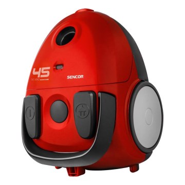 Sencor - Aspirateur à sac 1,5 l 850W/230V rouge/noir