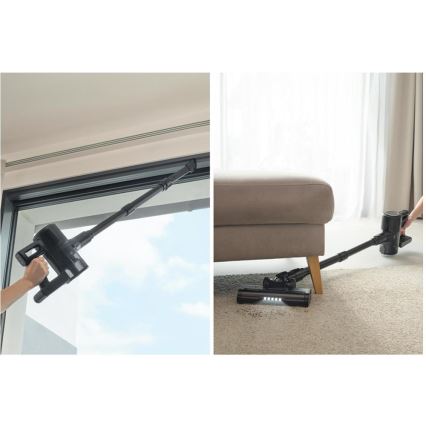 Sencor - Aspirateur balai sans fil 2 en 1 200 W / 2600 mAh noir