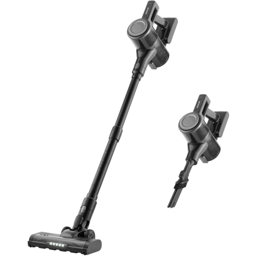 Sencor - Aspirateur balai sans fil 2 en 1 200 W / 2600 mAh noir