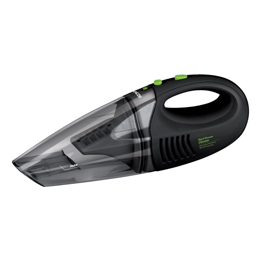 Sencor - Aspirateur manuel rechargeable 45W/230V noir