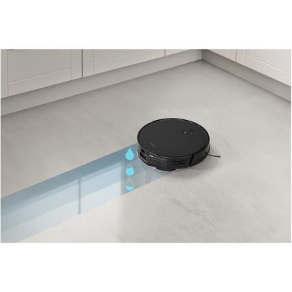 Sencor - Robot aspirateur 2 en 1 (aspiration et lavage) 16 W / 2600 mAh, Wi‑Fi, noir + télécommande