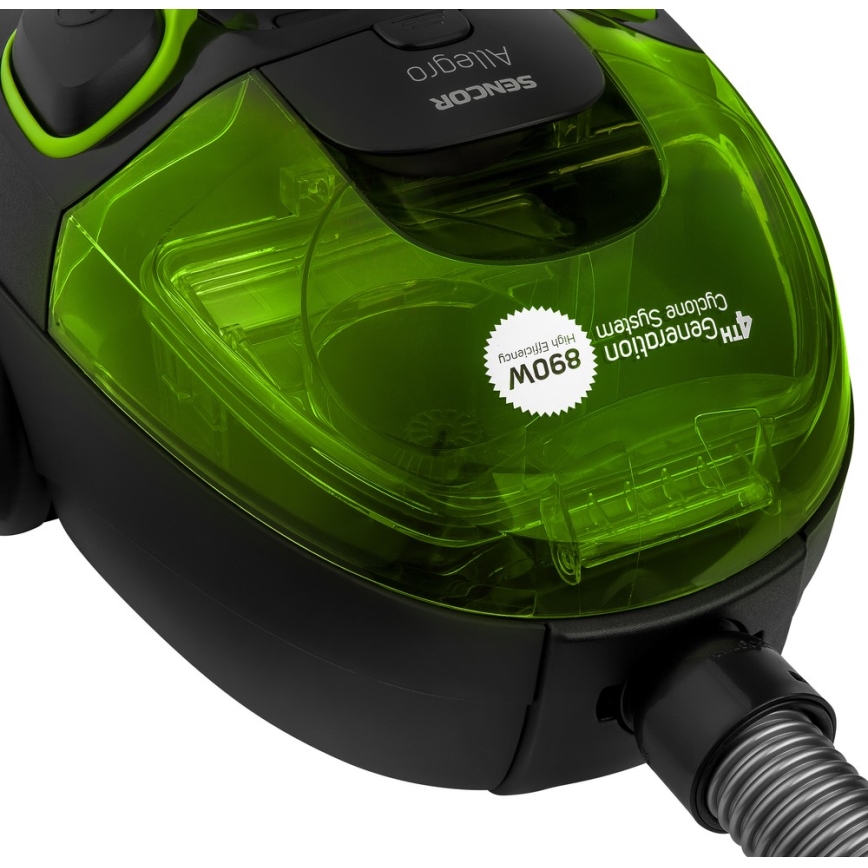 Sencor - Aspirateur sans sac 1,5 l 890W/230V vert/noir