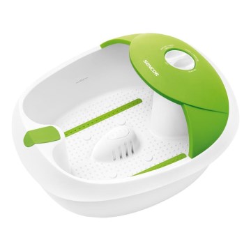 Sencor - Bain de pieds massant 90W/230V IPX4 blanc/vert