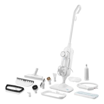 Sencor - Balai vapeur multifonction 2 en 1 1500W/230V IPX4 blanc