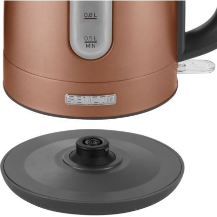 Sencor - Bouilloire 1,2 l 2150W/230V cuivrée