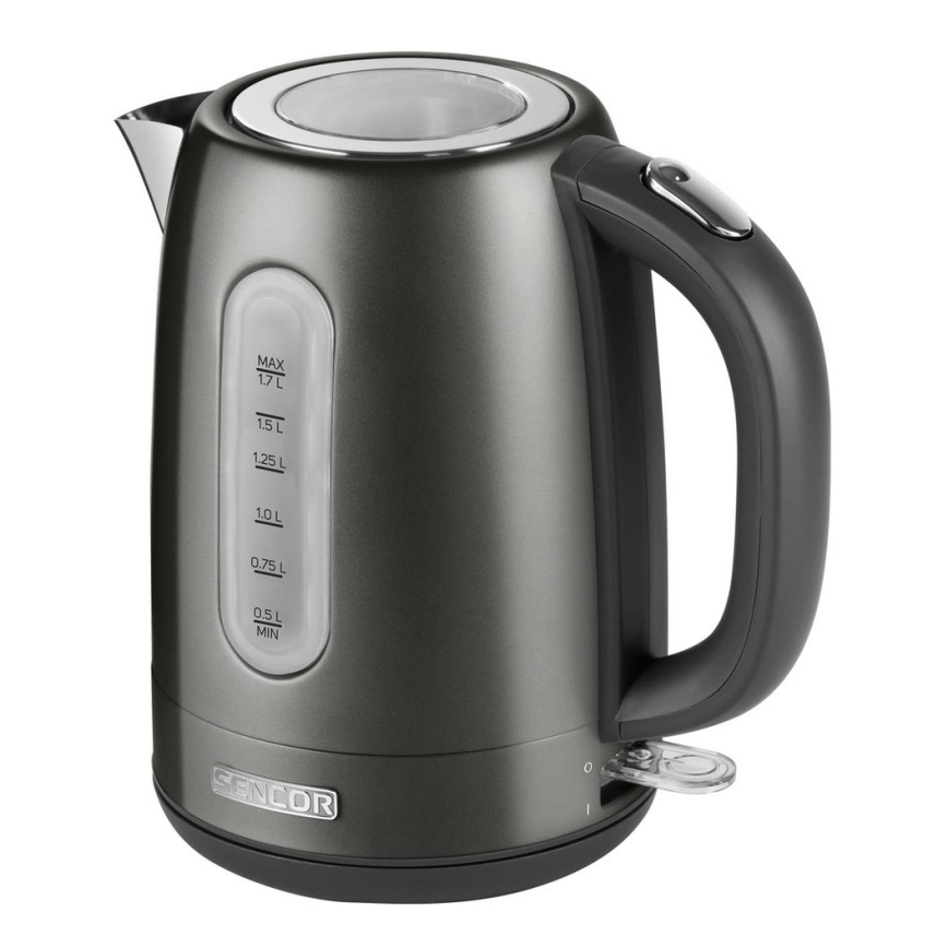 Sencor - Bouilloire 1,7 l 2150W/230V anthracite