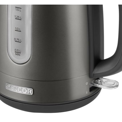 Sencor - Bouilloire 1,7 l 2150W/230V anthracite