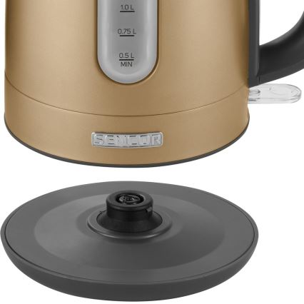 Sencor - Bouilloire 1,7 l 2150W/230V dorée