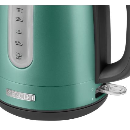 Sencor - Bouilloire 1,7 l 2150W/230V turquoise