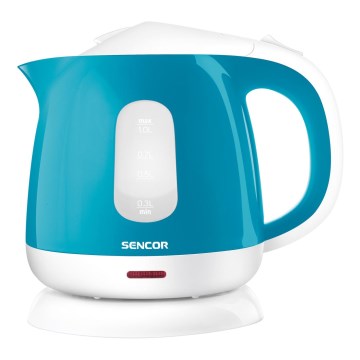 Sencor - Bouilloire 1 l 1100W/230V turquoise