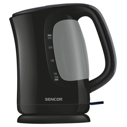 Sencor - Bouilloire 2,5 l 2200W/230V noire