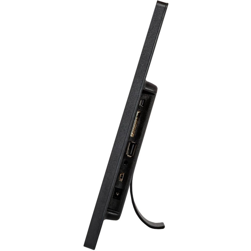 Sencor - Cadre photo numérique 13,3 avec haut-parleur 230V anthracite + télécommande