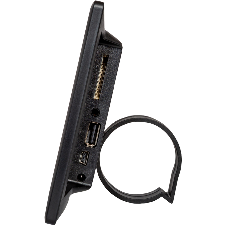 Sencor - Cadre photo numérique 7 avec haut-parleur 230V noir + télécommande