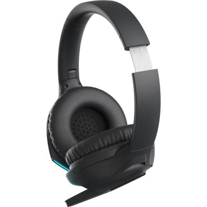 Sencor - Casque sans fil avec un micro 600 mAh noir