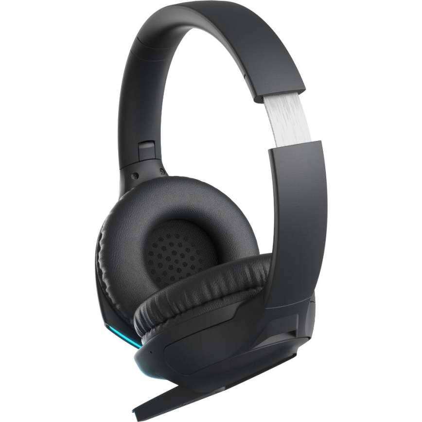 Sencor - Casque sans fil avec un micro 600 mAh noir