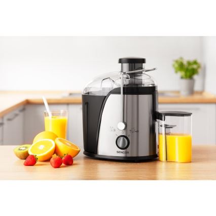 Sencor - Centrifugeuse 400W/230V chrome mat/noir