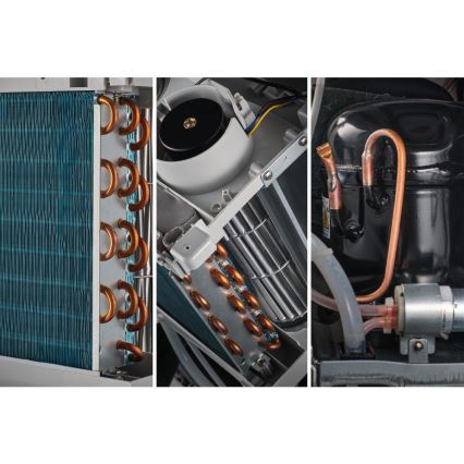 Sencor - Climatiseur mobile 4 en 1 200W/230V 1800 BTU blanc + télécommande