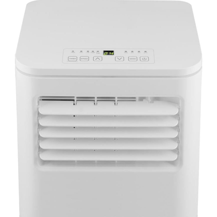 Sencor - Climatiseur mobile intelligent 3 en 1, livré avec tous les accessoires, 760 W/230 V, 7000 BTU, Wi-Fi + télécommande