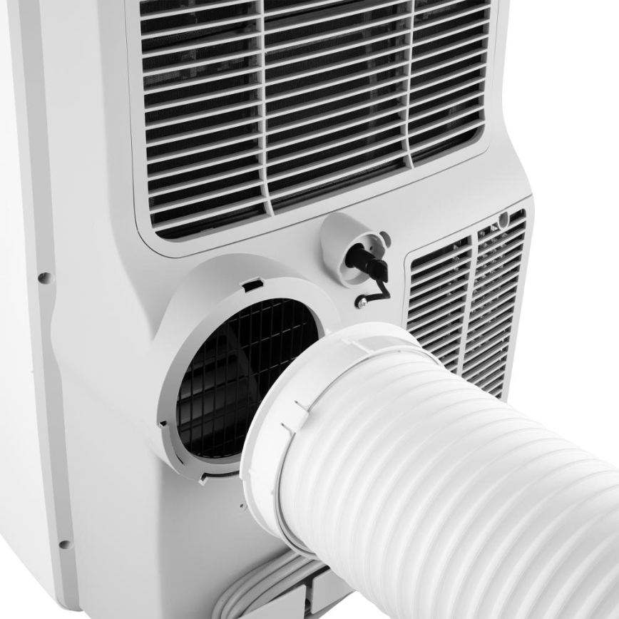 Sencor - Climatiseur portable connecté 3en1 avec accessoires complets 1450W/230V 12000 BTU Wi-Fi blanc + Télécommande