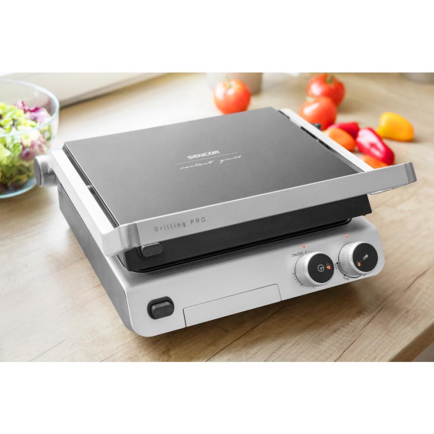 Sencor - Contactgrill 2000W/230V
