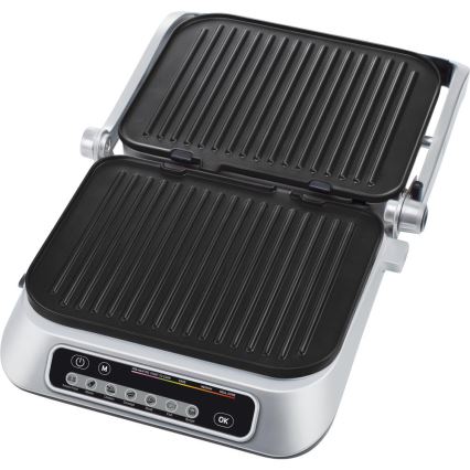 Sencor - Contactgrill 2100W/230V mat chroom