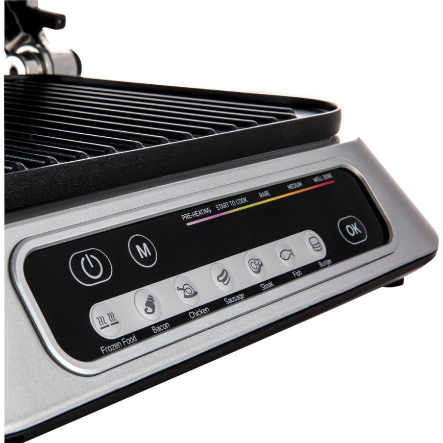 Sencor - Contactgrill 2100W/230V mat chroom