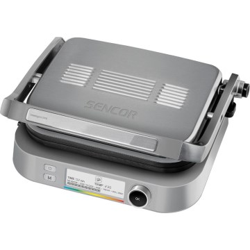 Sencor - Contactgrill 2100W/230V mat chroom
