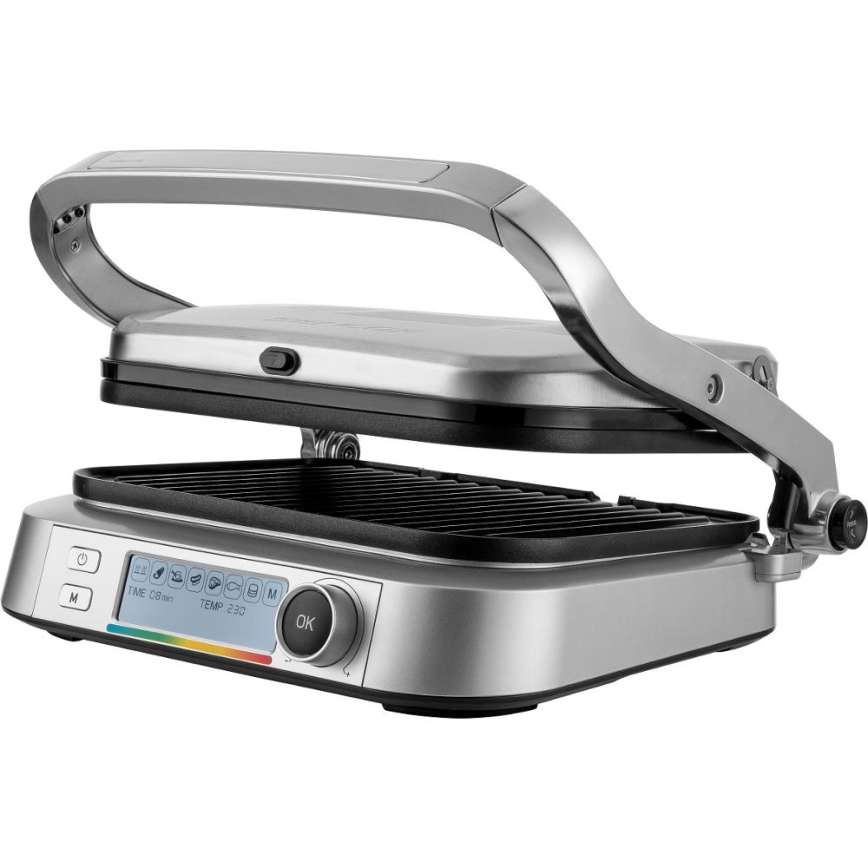 Sencor - Contactgrill 2100W/230V mat chroom