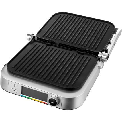 Sencor - Contactgrill 2100W/230V mat chroom