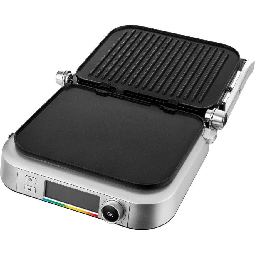 Sencor - Contactgrill 2100W/230V mat chroom