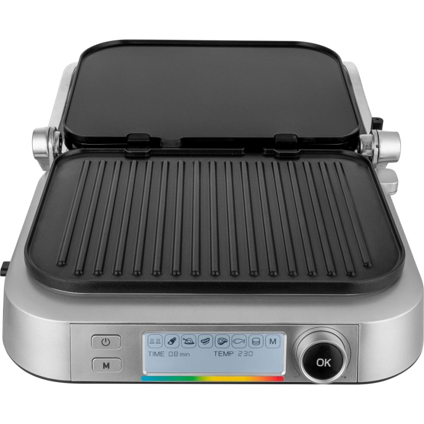 Sencor - Contactgrill 2100W/230V mat chroom